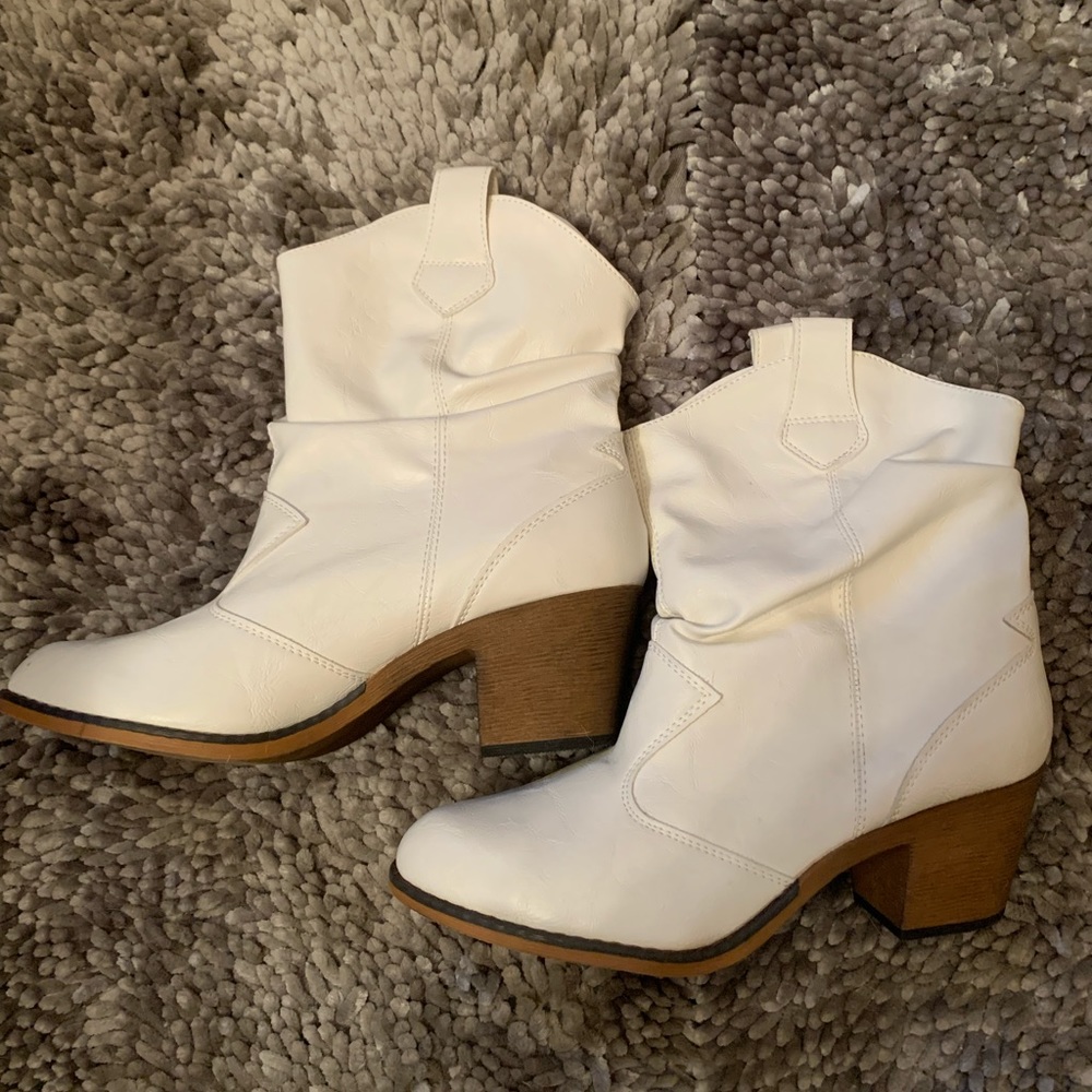 White boots